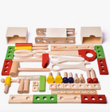 Montessori-Wooden Toy Tool Box Set For Kids