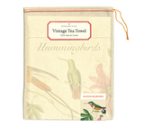 Hummingbirds Vintage Tea Towel