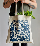 Love Birds & Bees Tote Bag