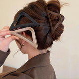 Minimalist Triangle Hair Claw Clip
