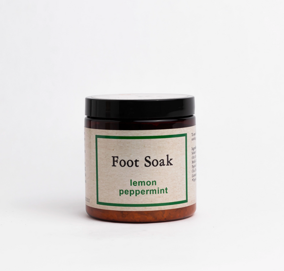 Lemon Peppermint Foot Soak