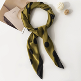 Spot Print Scarf Head Wrap